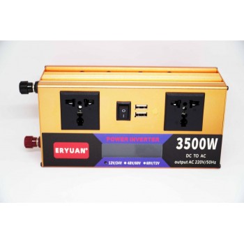 Инвертор (преобразователь) 12V-220V 3500W